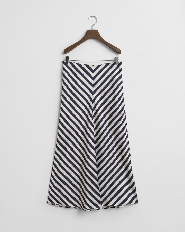 Chevron Striped Skirt