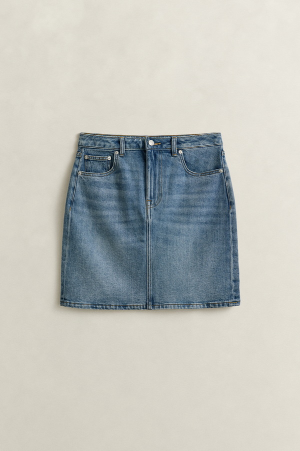 Short Denim Skirt