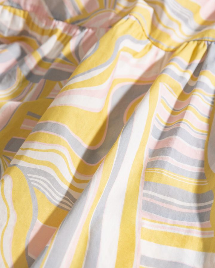 Printed Strap Maxi Dress