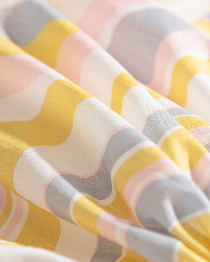 Printed V-Neck Dress