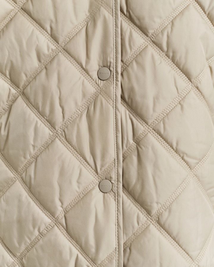 Collared Quilted Jacket