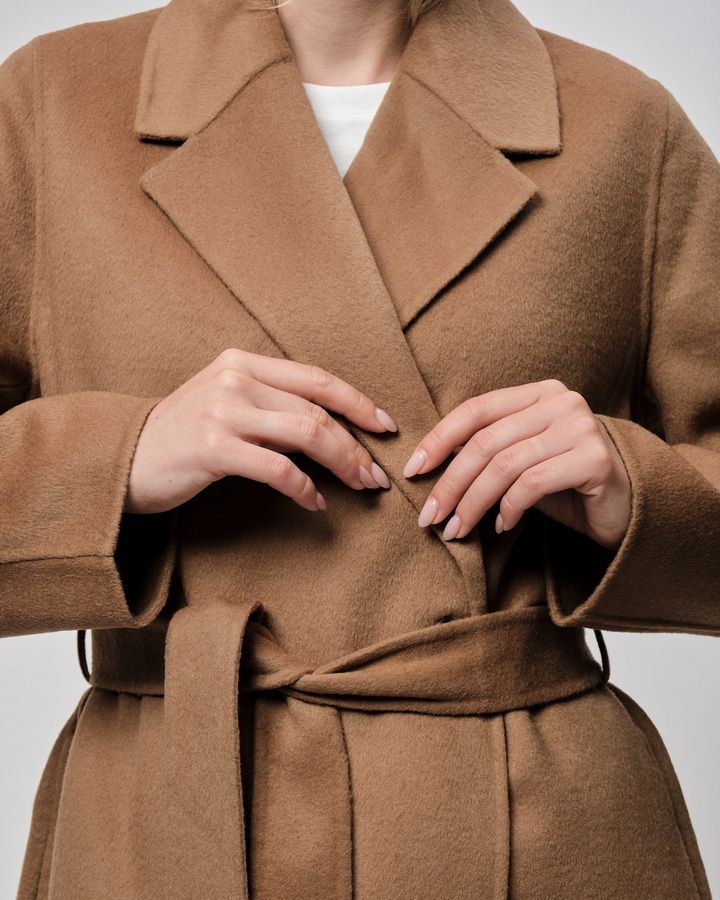 Handstitched Belted Jacket