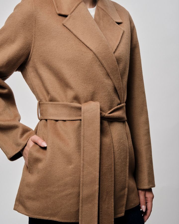 Handstitched Belted Jacket