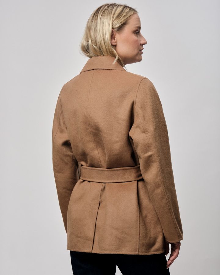 Handstitched Belted Jacket