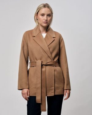 Handstitched Belted Jacket