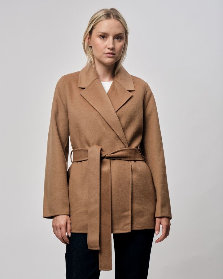 Handstitched Belted Jacket