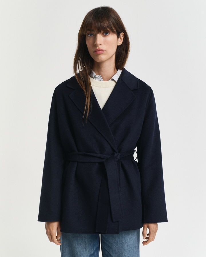 Handstitched Belted Jacket