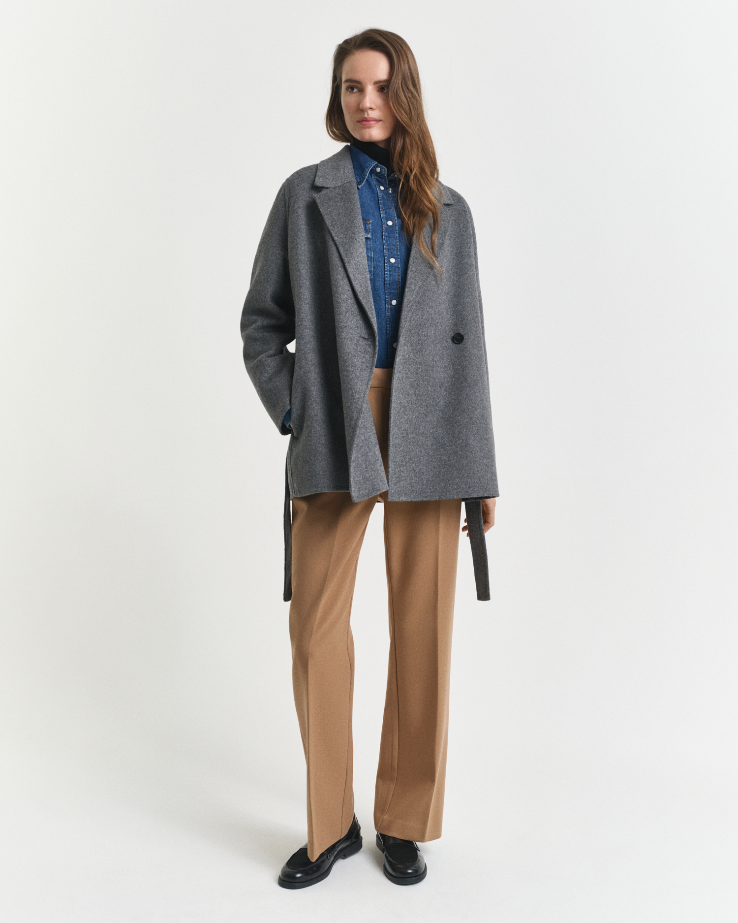 Handstitched Belted Jacket