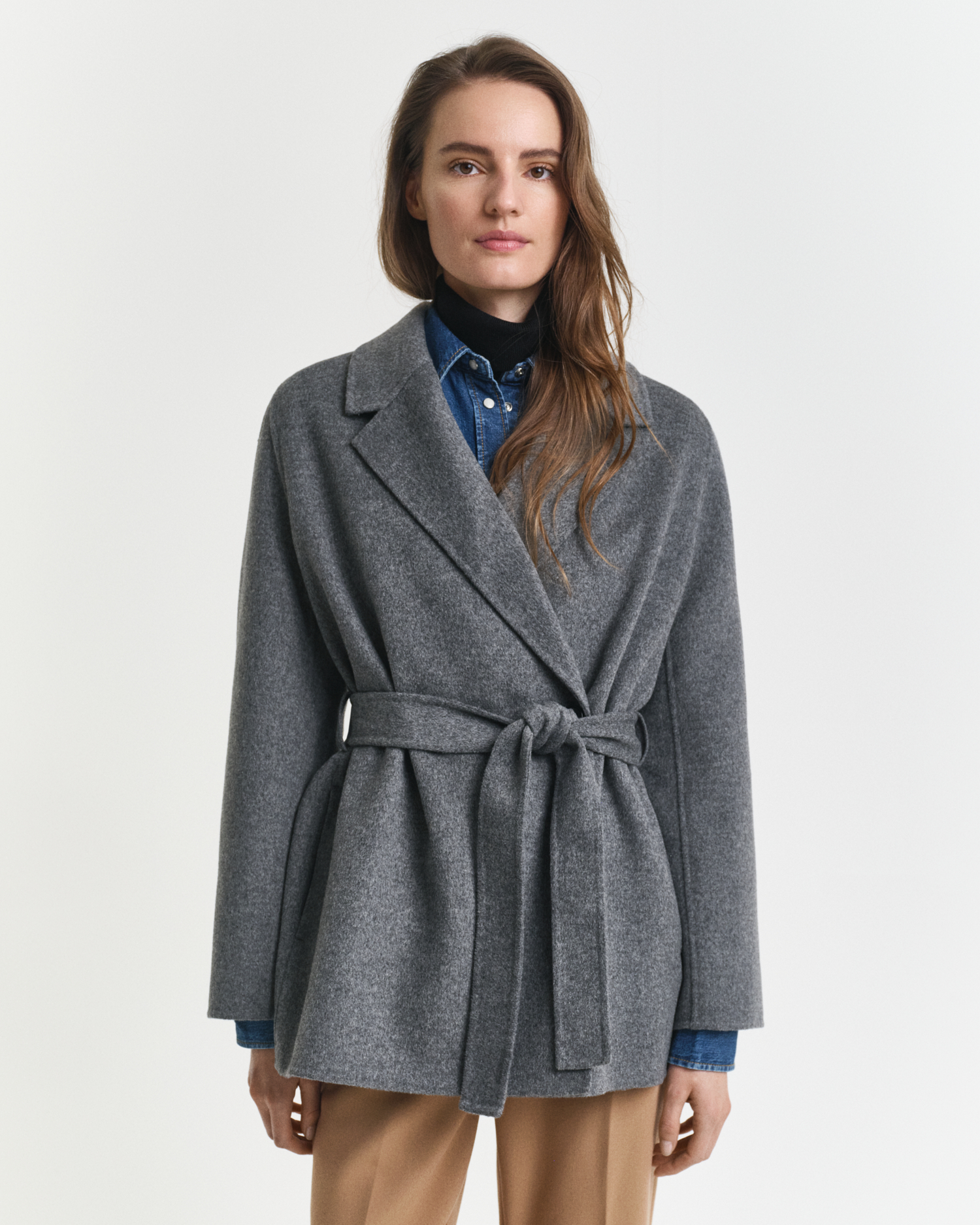 Handstitched Belted Jacket