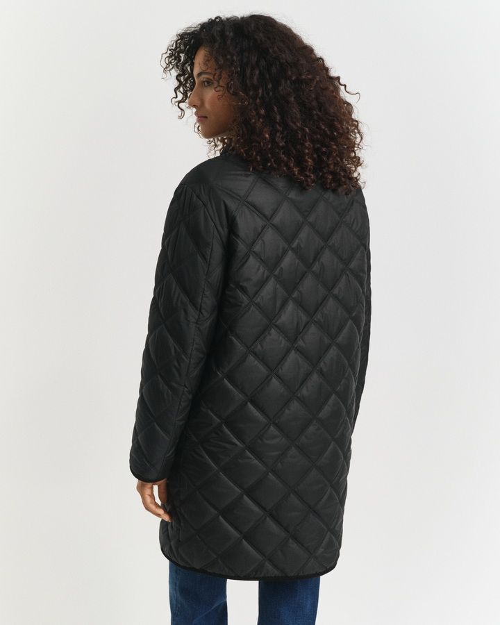 Quilted Trim Coat