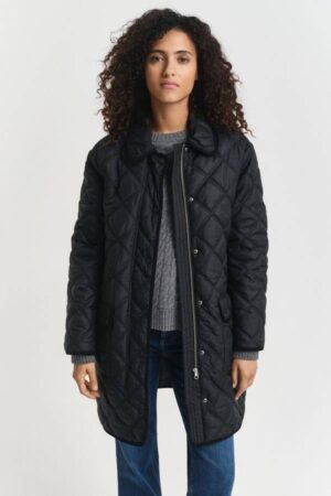 Quilted Trim Coat