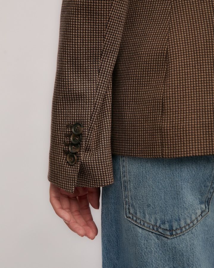 Slim Fit Pique Blazer