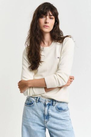 Classic Cotton Crew Neck Sweater