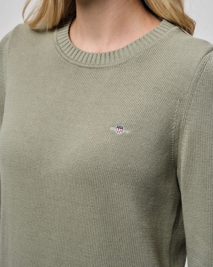 Classic Cotton Crew Neck Sweater