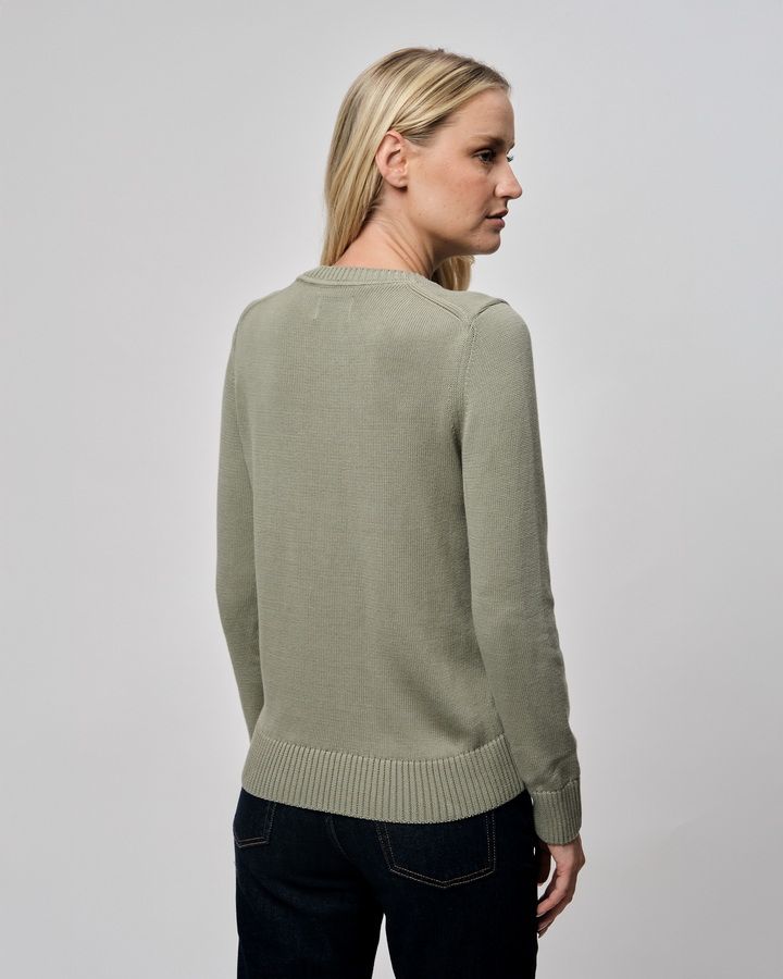 Classic Cotton Crew Neck Sweater