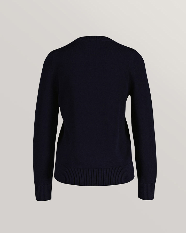 Classic Cotton Crew Neck Sweater