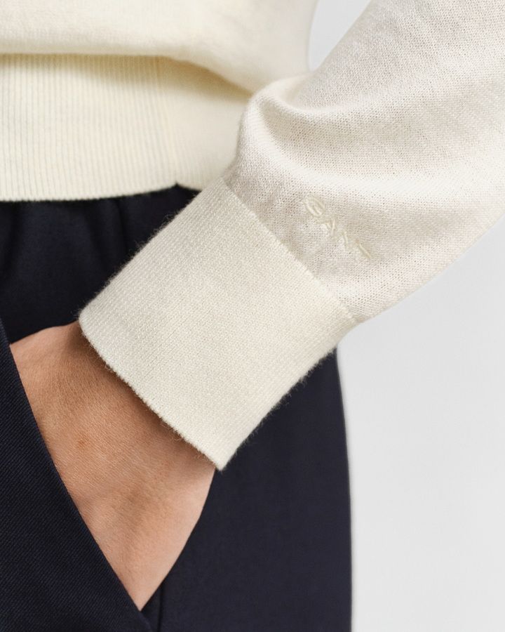 Lightweight Crew Neck Cardigan