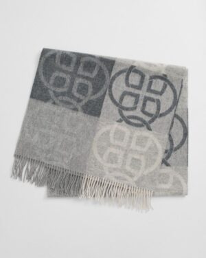 MONOGRAM WOOL SCARF