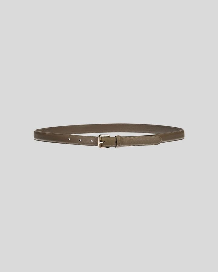 Slim Leather Belt
