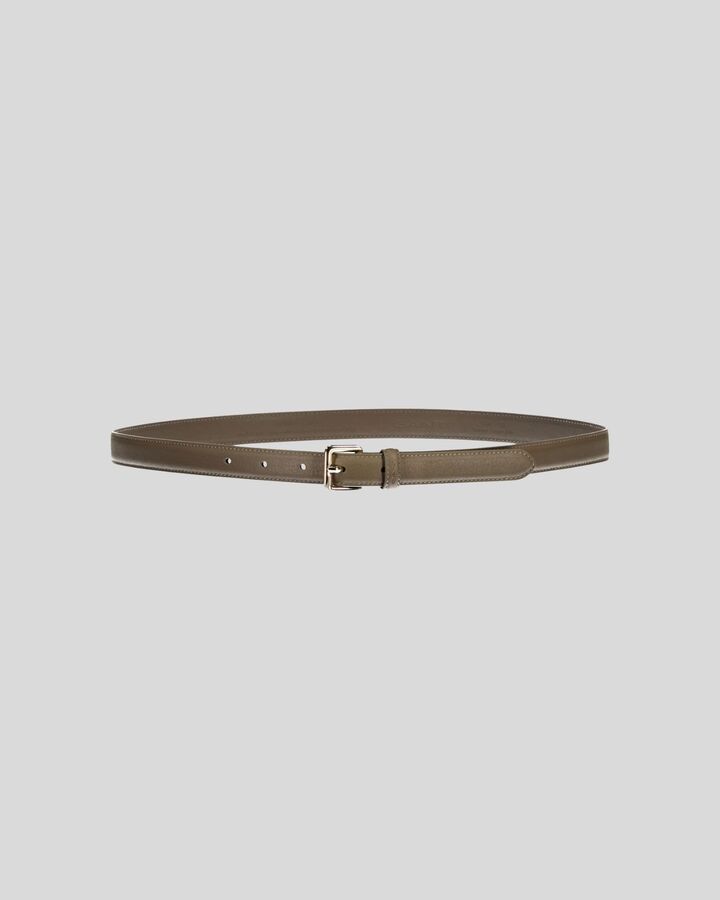 Slim Leather Belt