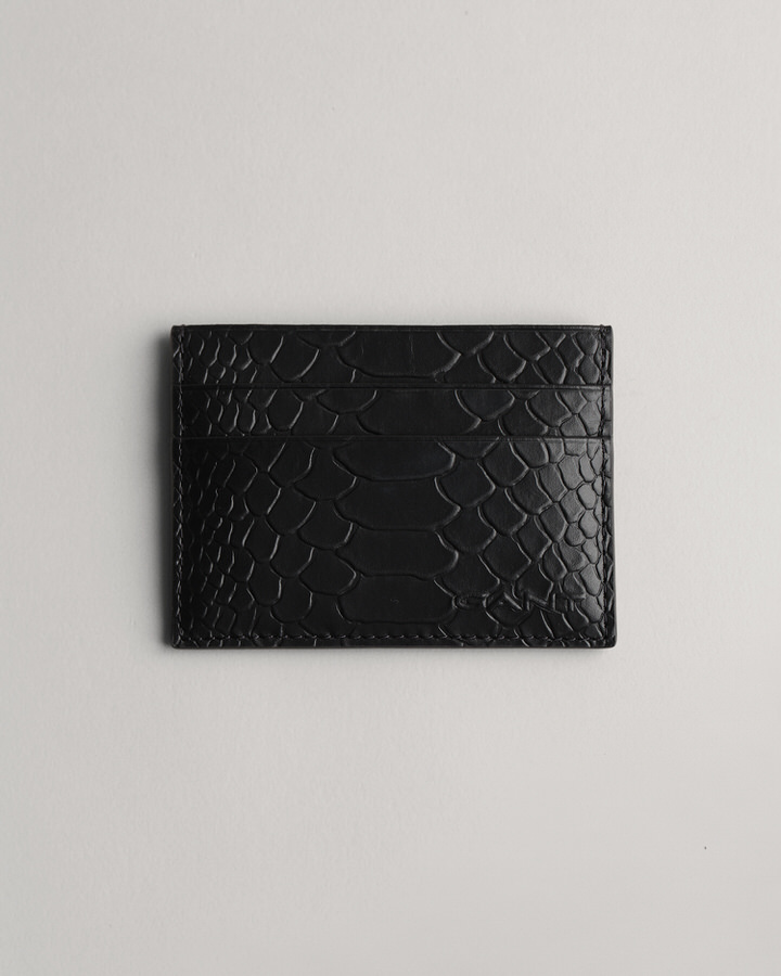 Icon G Leather Card Holder