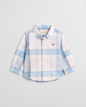 Baby Checked Oxford Shirt