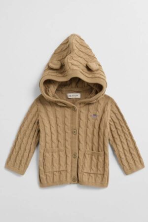 Baby Cotton Cable Knit Cardigan