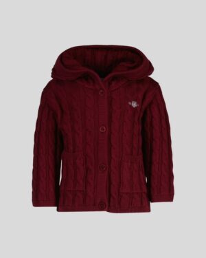 Baby Cotton Cable Knit Cardigan