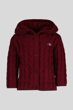 Baby Cotton Cable Knit Cardigan