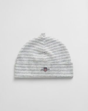 Baby Striped Shield Beanie