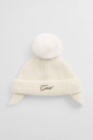 EAR FLAPS POM POM BEANIE