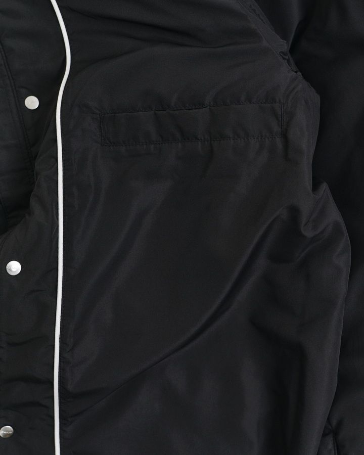 Quilted Windcheater Mid-Length Jacket