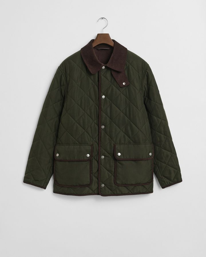 Quilted Fleece Jacket