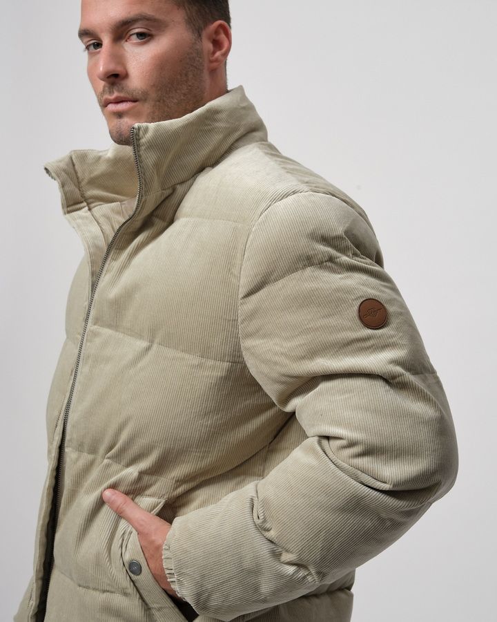 Corduroy Puffer Jacket