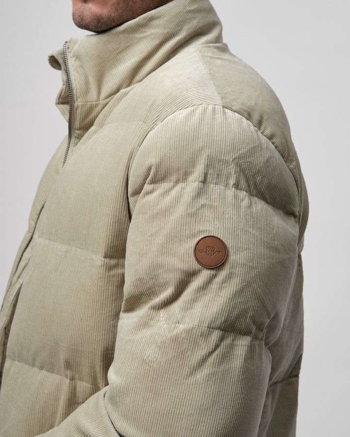 Corduroy Puffer Jacket