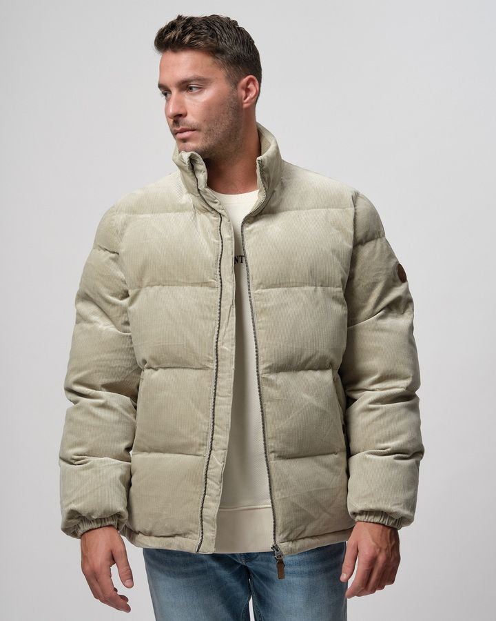 Corduroy Puffer Jacket