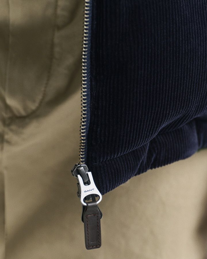 Corduroy Puffer Jacket