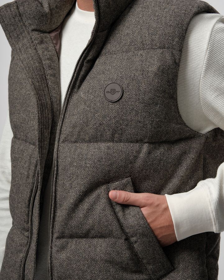 Wool Padded Vest