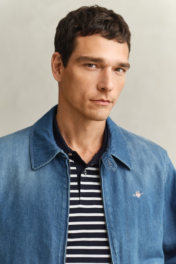 Indigo Windcheater Jacket
