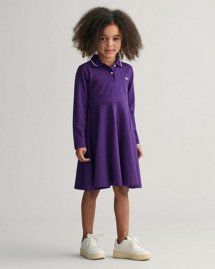 Kids Pique Spin  Dress