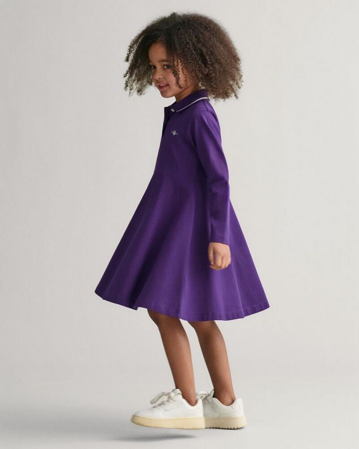 Kids Pique Spin  Dress