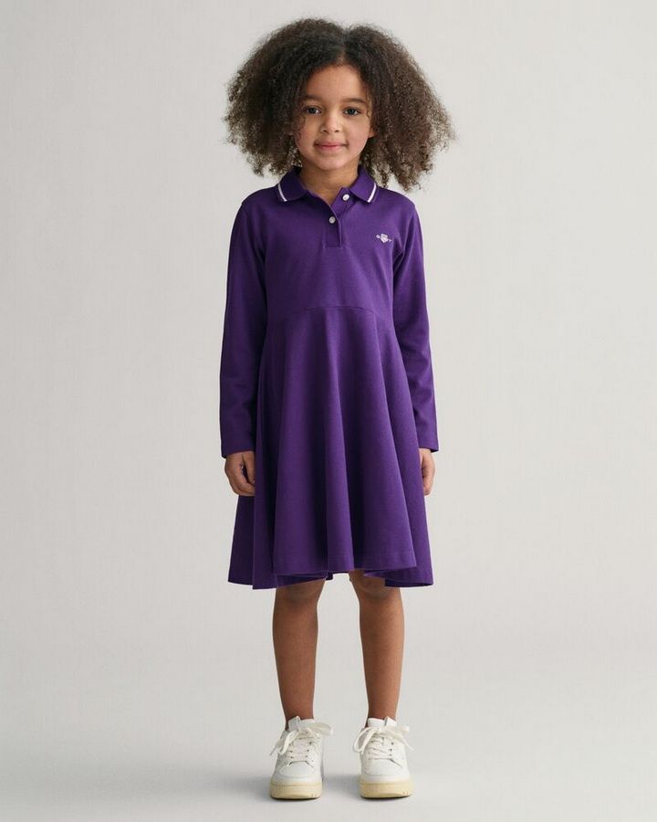 Kids Pique Spin  Dress