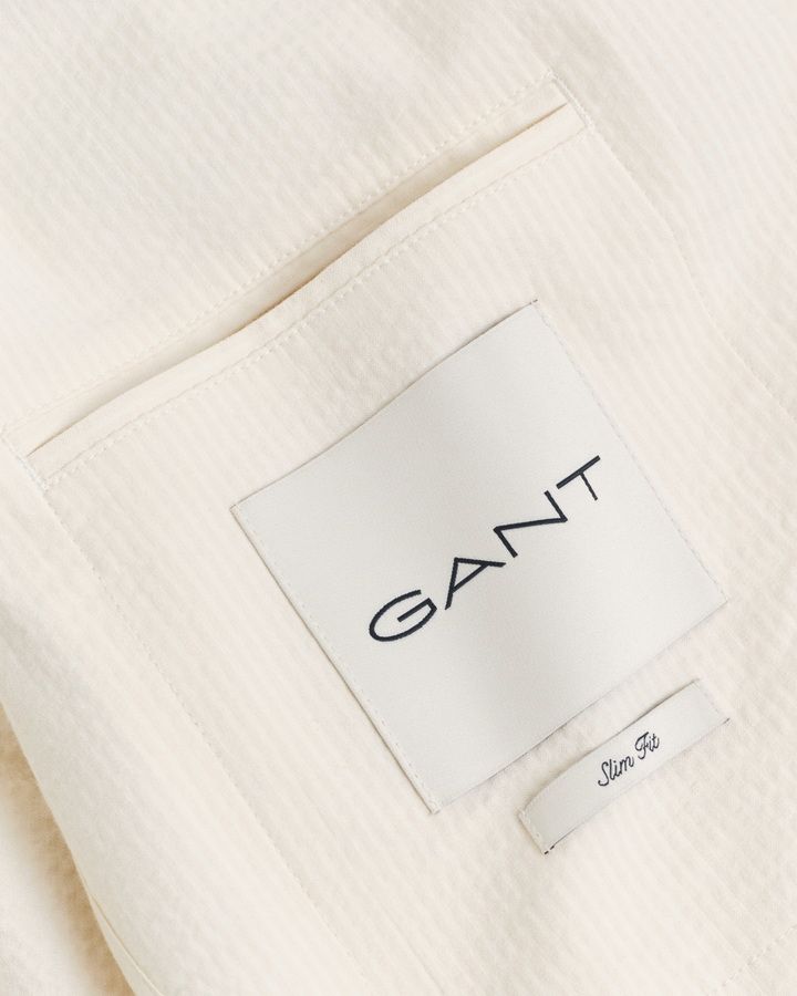 Slim Fit Seersucker Suit Jacket