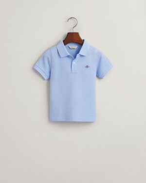 Kids Shield Pique Polo Shirt