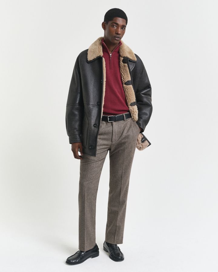 Casual Cotton Half-Zip Sweater