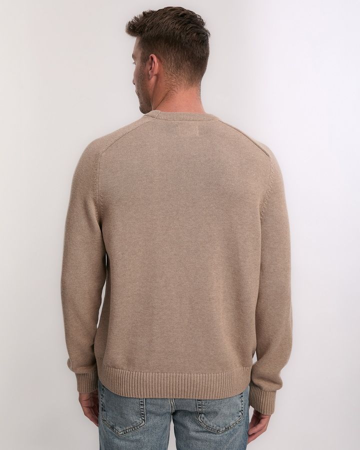 Casual Cotton C-Neck