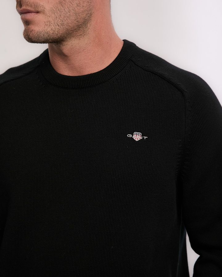 Casual Cotton C-Neck