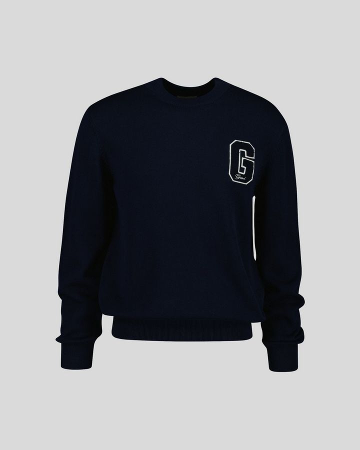 Small Graphic Badge C-Neck