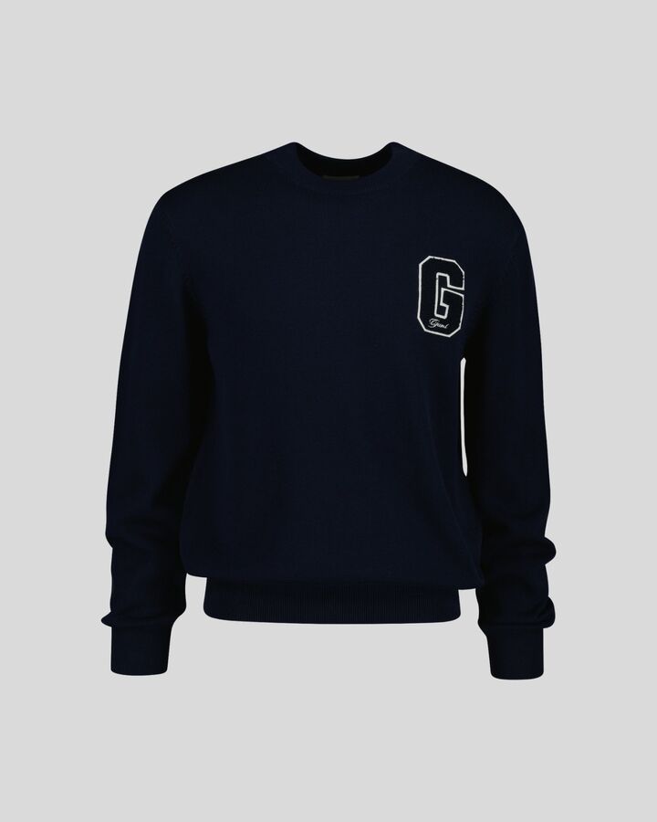 Small Graphic Badge C-Neck