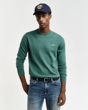 Classic Cotton Crew Neck Sweater
